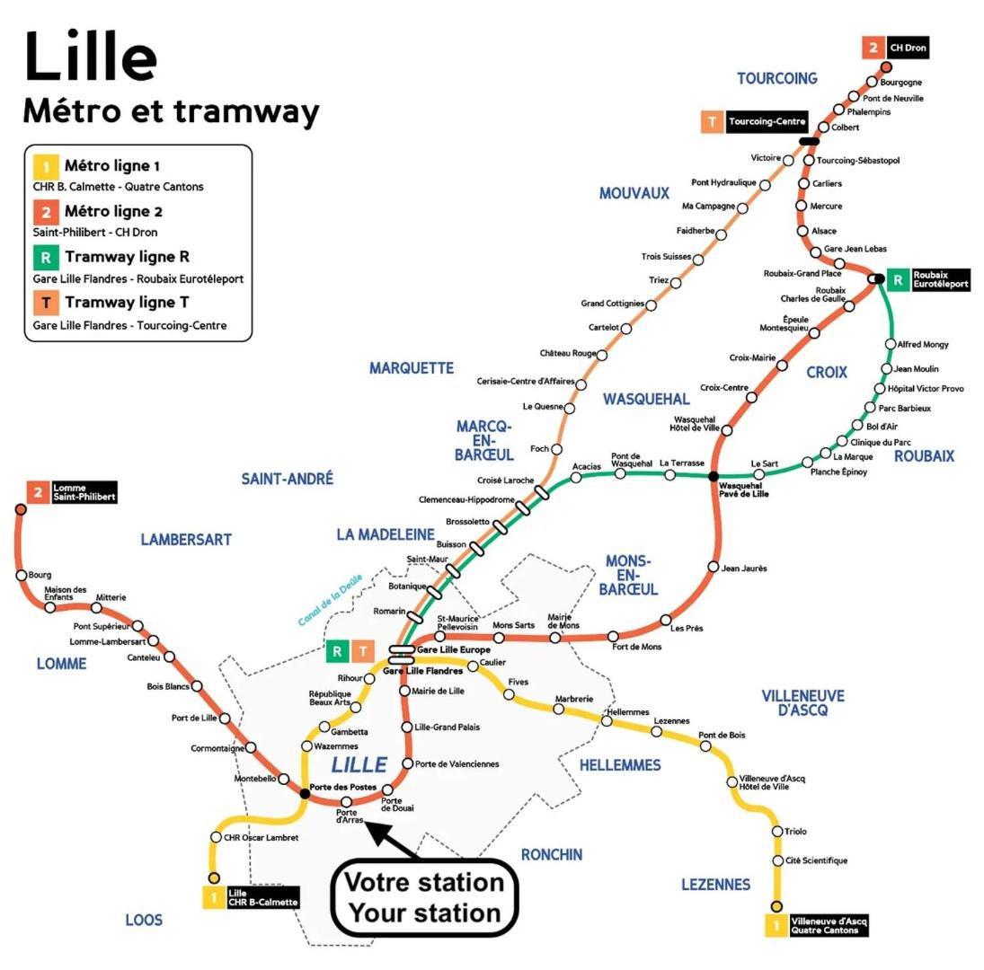 Renovated Apartment 3Bed 2Bath Lille Luaran gambar